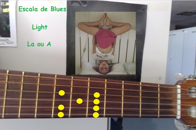 escala de blues light